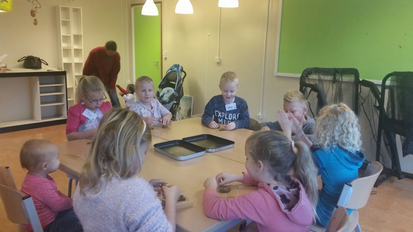 Kruidnoten bakken groep 2-3