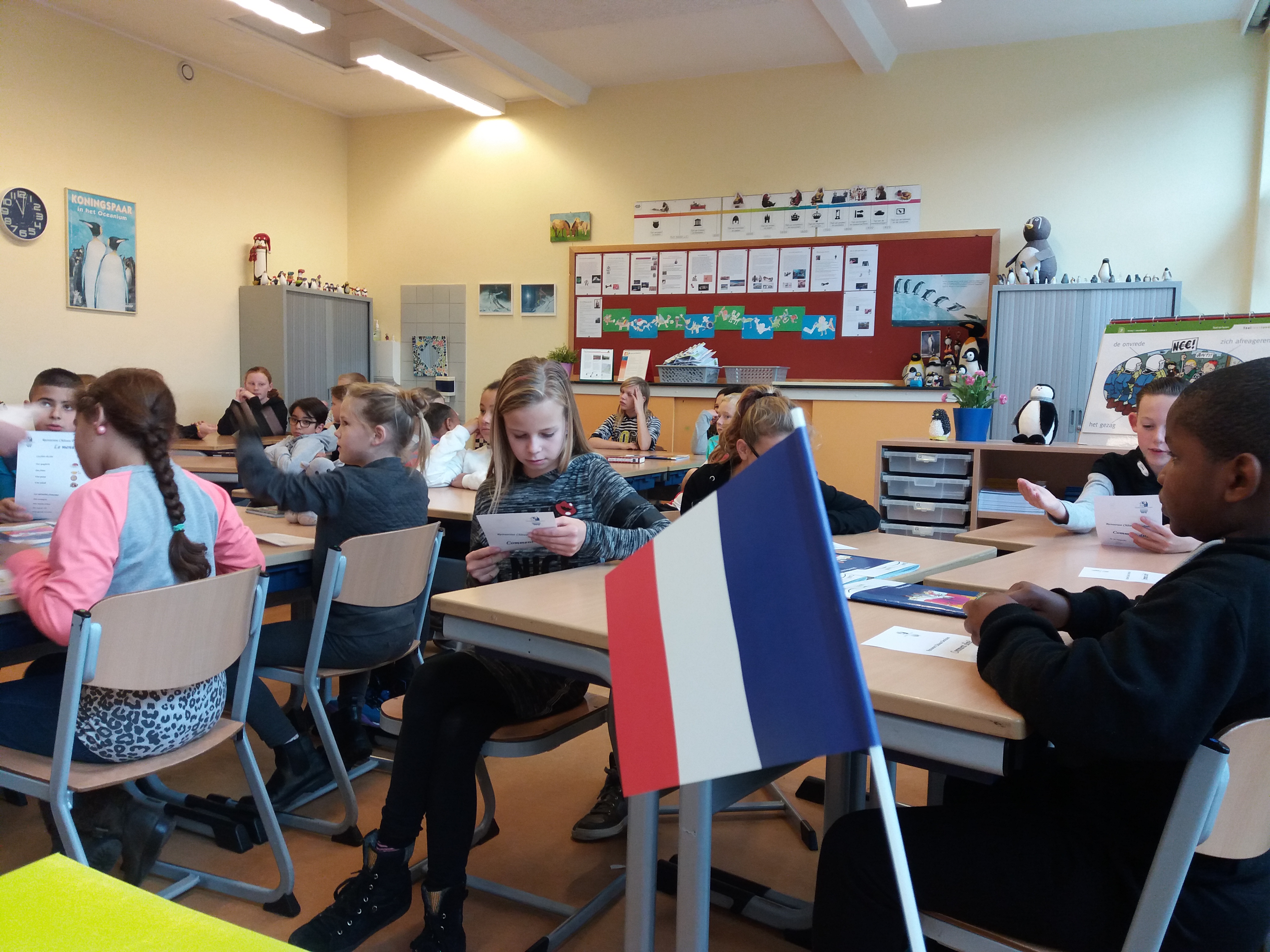 Franse les voor de groepen 7 en 8