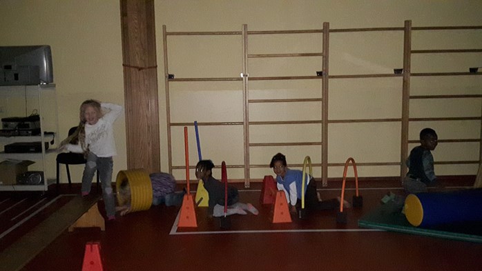 parcours afleggen zonder goed te kunnen zien (2)